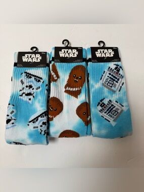 Disney Star Wars Tie-Dye Crew Socks